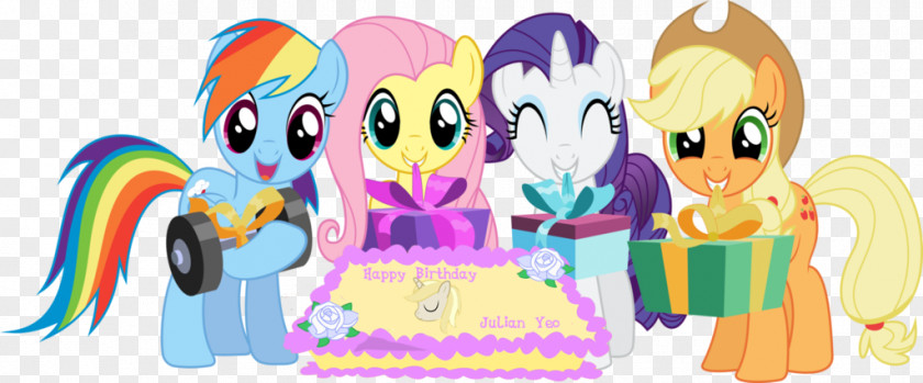 My Little Pony Birthday YouTube Desktop Wallpaper Applejack Clip Art PNG