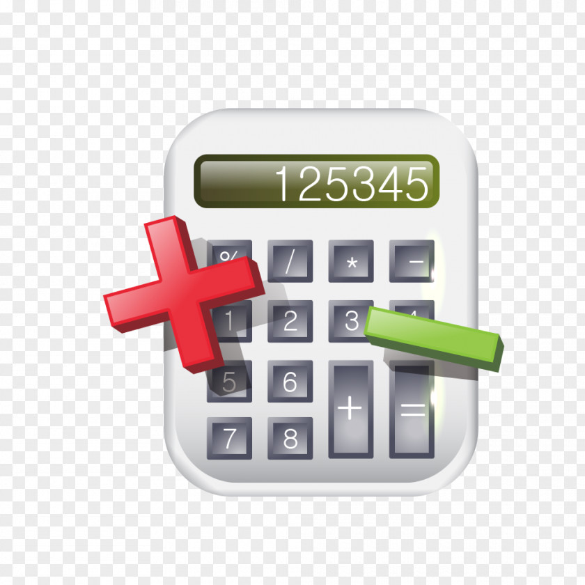 White Modern Electrical Model Dell Vostro Computer Calculator PNG