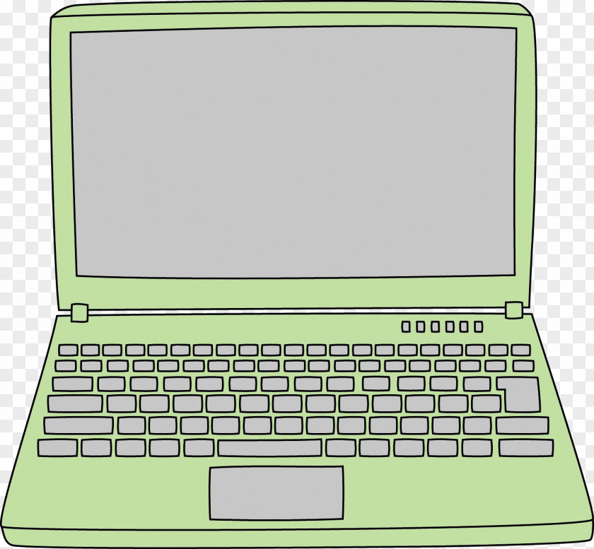 Laptop Computer Keyboard Netbook Personal PNG