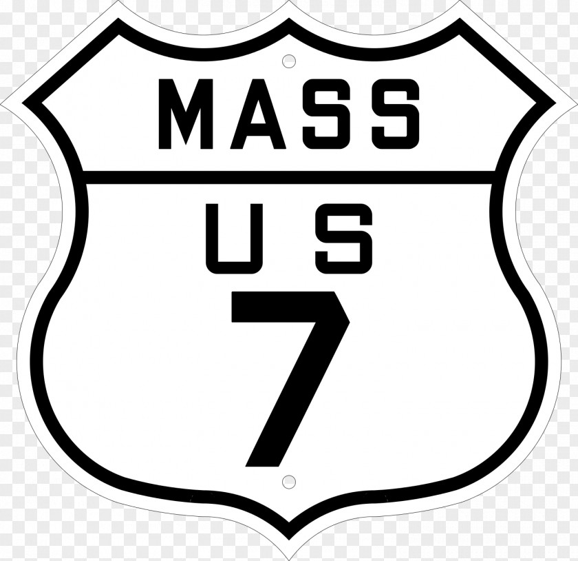 Massachusetts Michigan Clip Art U.S. Route 7 Logo PNG