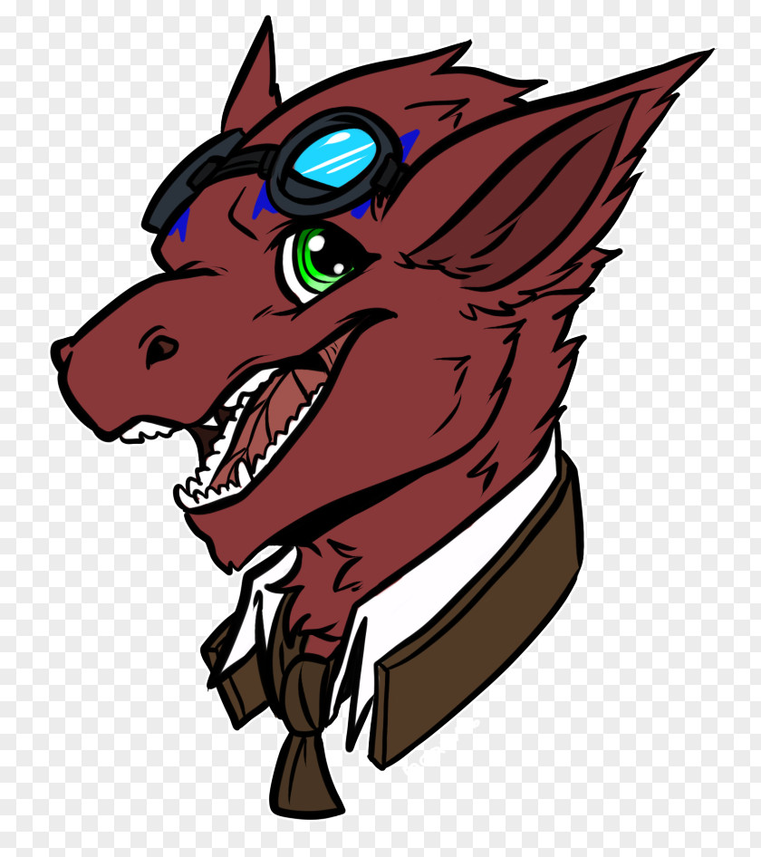 Mustang Demon Snout Clip Art PNG