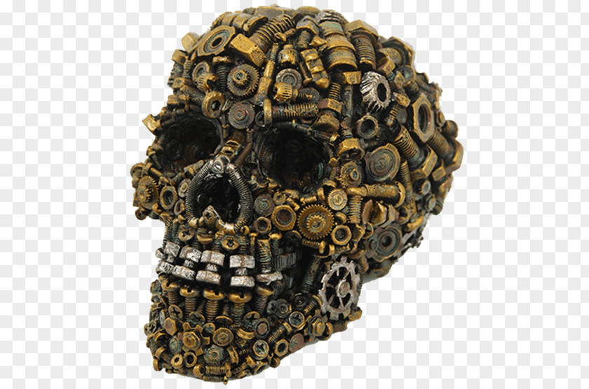 Skull Totenkopf Steampunk Screw 髑髏 PNG