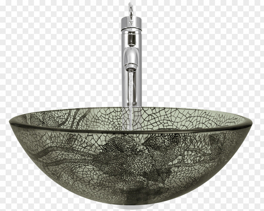 Vessel Sinks Bowl Sink Faucet Handles & Controls Glass Bathroom PNG
