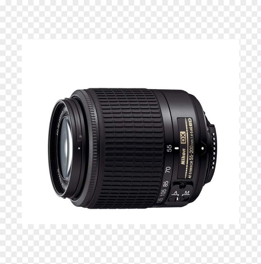 Camera Lens Nikon AF-S DX Nikkor 55-300mm F/4.5-5.6G ED VR Zoom-Nikkor 55-200mm F/4-5.6G 35mm F/1.8G Telephoto Zoom F/4.0-5.6G II PNG