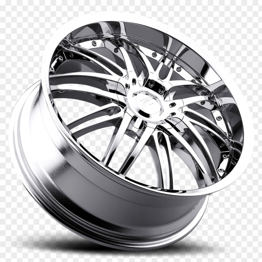 Car Alloy Wheel Chrome Plating Rim PNG