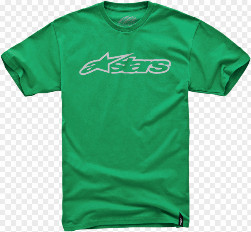 Green Shirt T-shirt Alpinestars Motorcycle Price Bicycle PNG