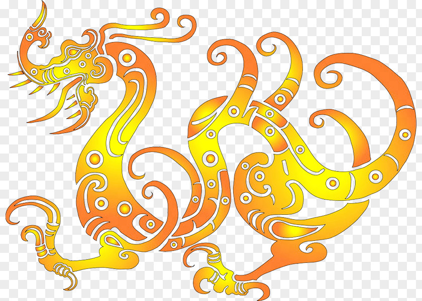 The Totem Of Dragon China Chinese Characters PNG