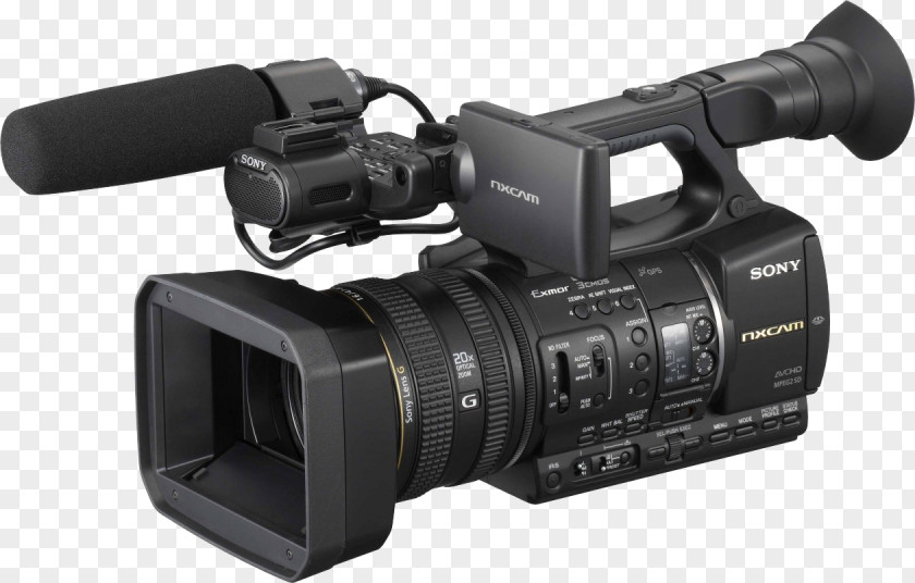 Video Camera Sony NEX-5 Cameras AVCHD Exmor PNG