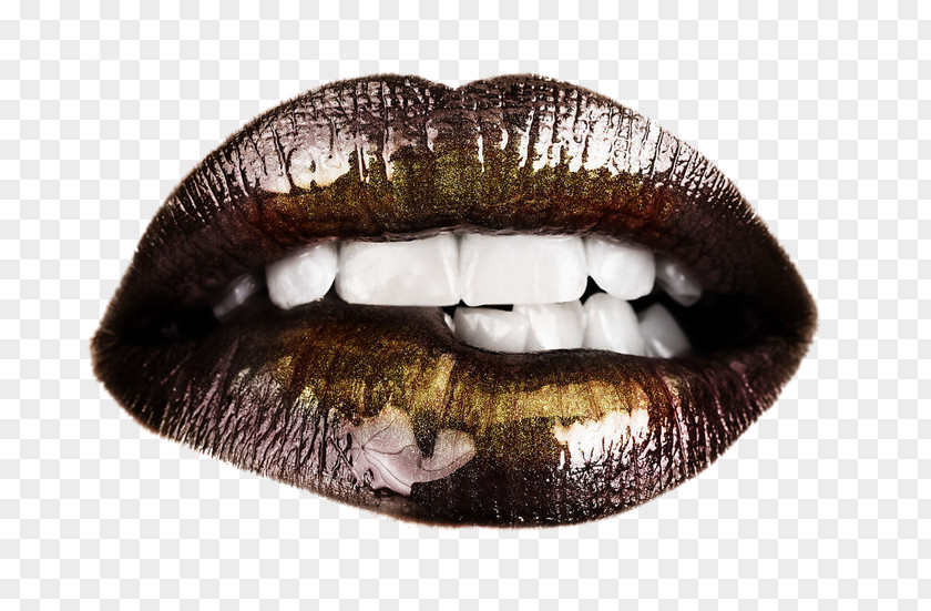 Black Lips Stock Image Lipstick Brown Lip Augmentation Cosmetics PNG