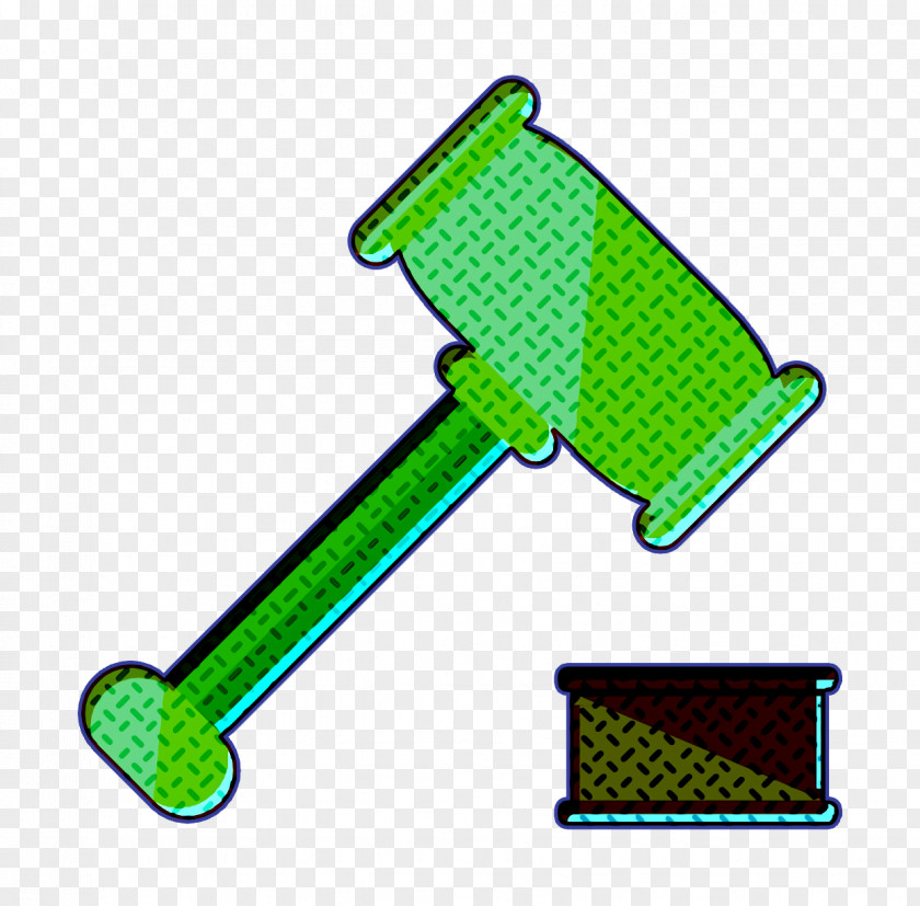 Green Business Icon Auction Law PNG