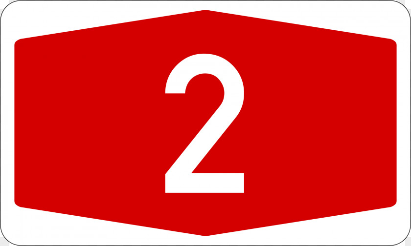 Number 2 A9 Motorway Bundesautobahn Symbol Controlled-access Highway PNG