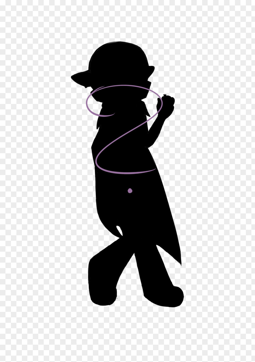 Silhouette Hat Character Clip Art PNG