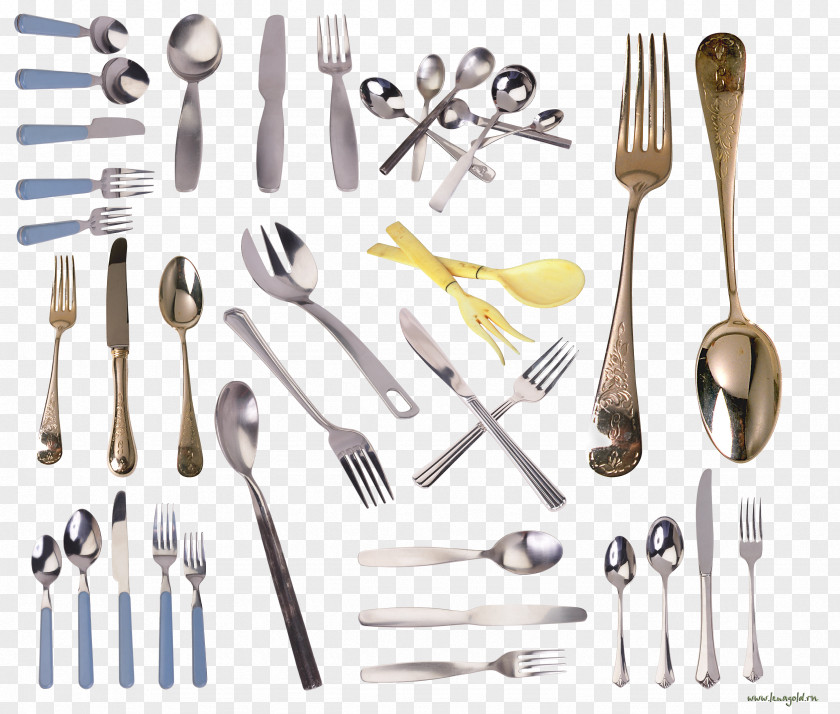 Spoon And Fork Cutlery Knife Tableware PNG