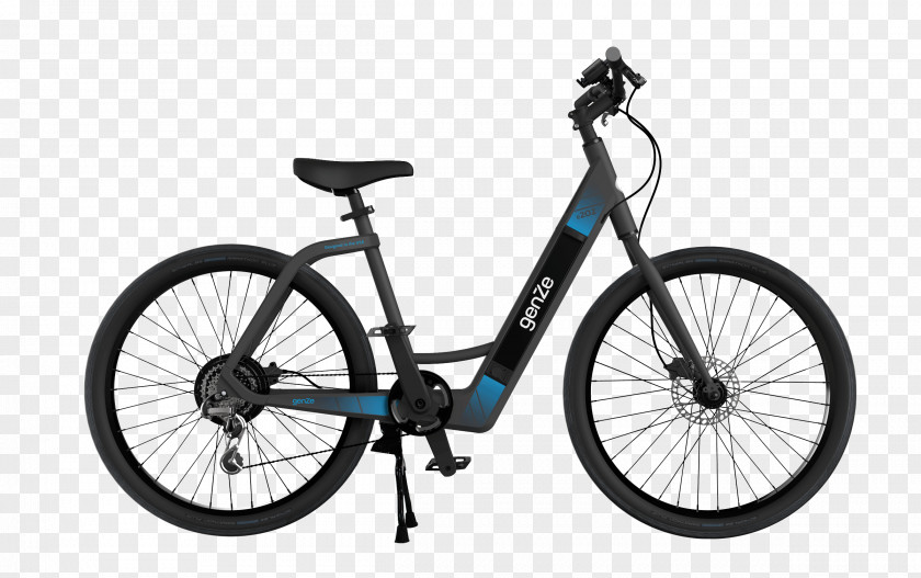 Charcoal Electric Bicycle Scooter Mountain Bike Giant Bicycles PNG