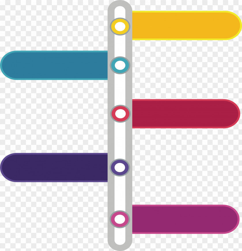 Color Flag Timeline PNG