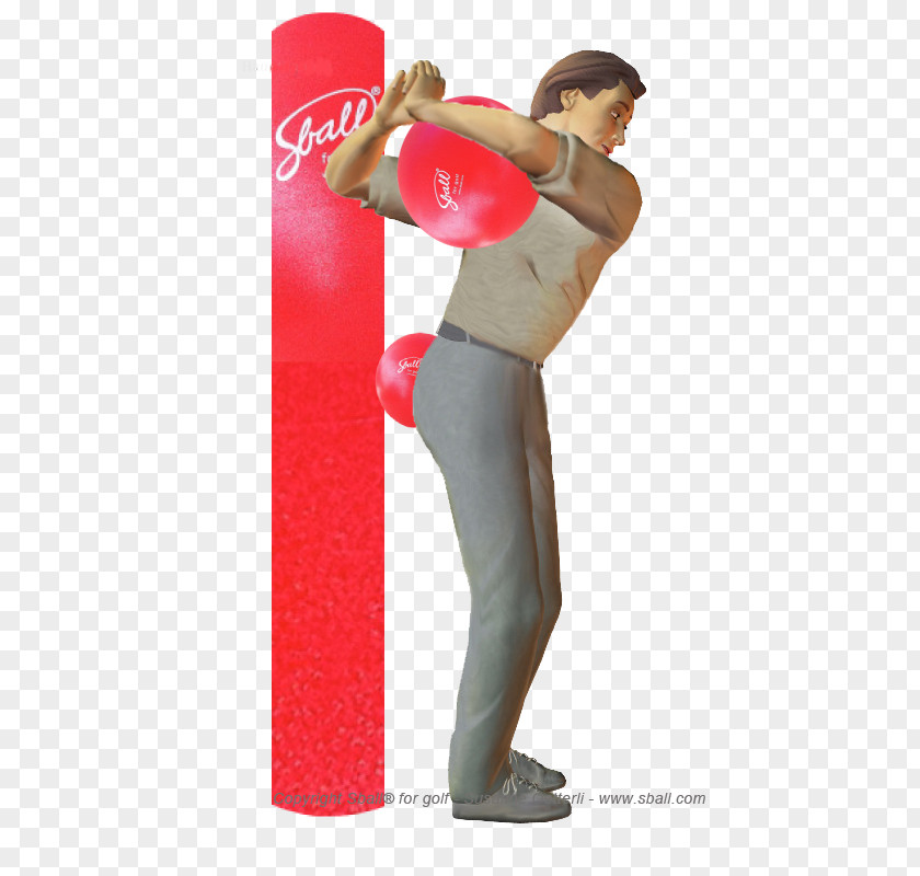 Golf Ball Boxing Glove Warming Up PNG