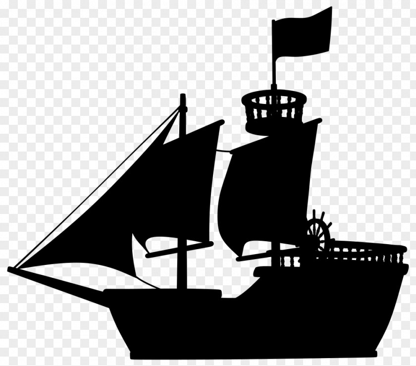 Ship Vector Silhouette Clip Art PNG