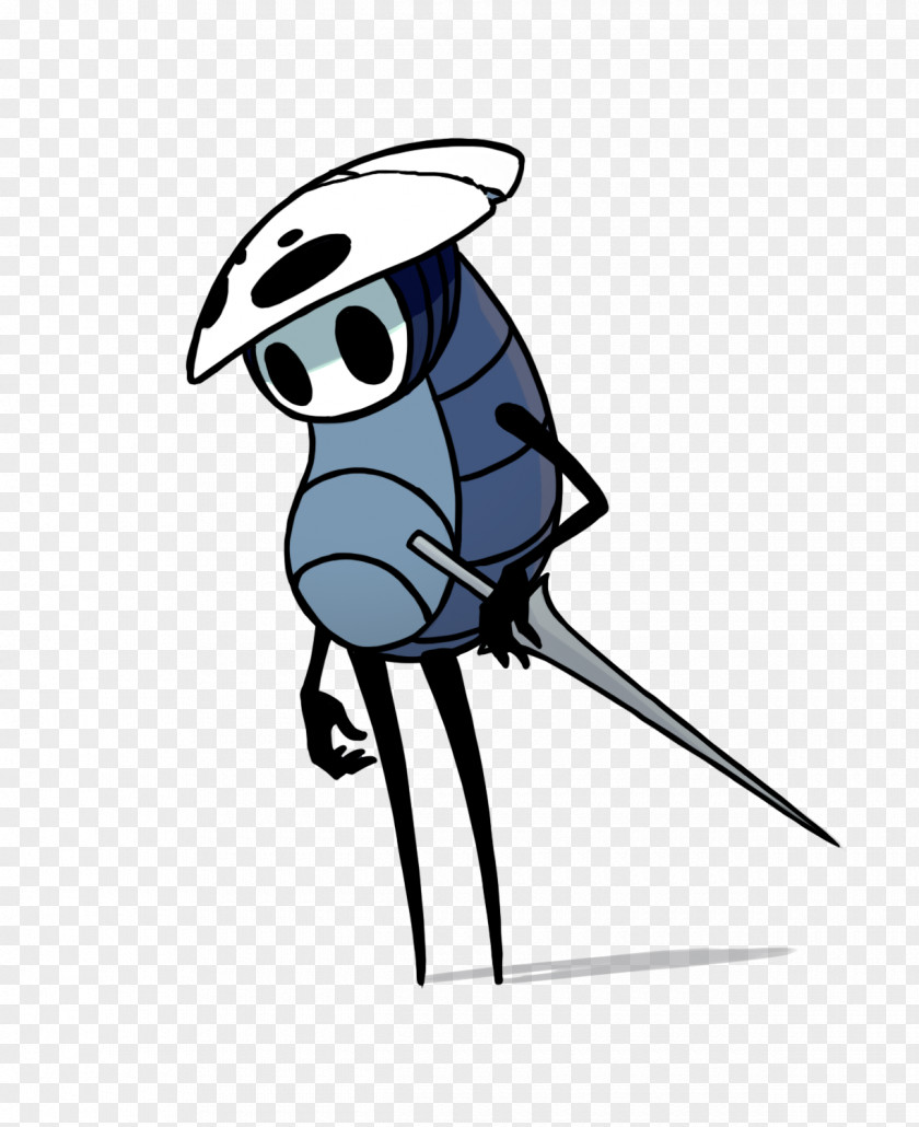 Hollow Knight Video Game Team Cherry Character Model Sheet PNG