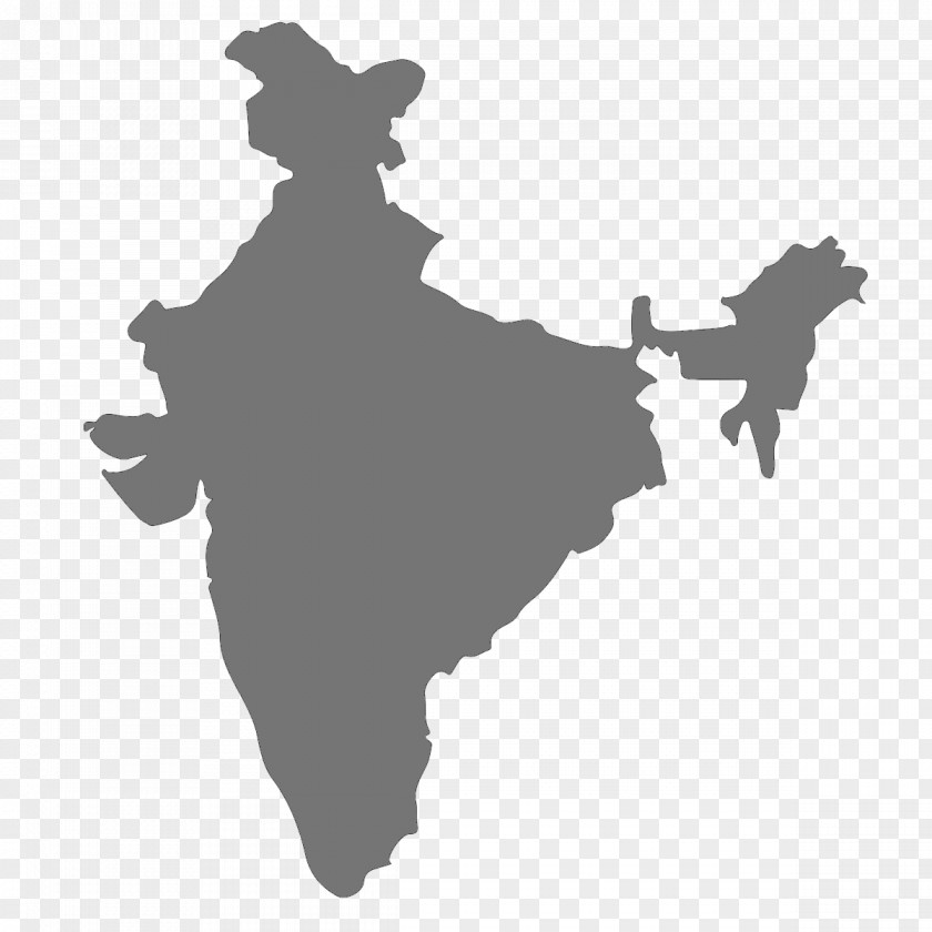 Indian India Vector Map Royalty-free PNG