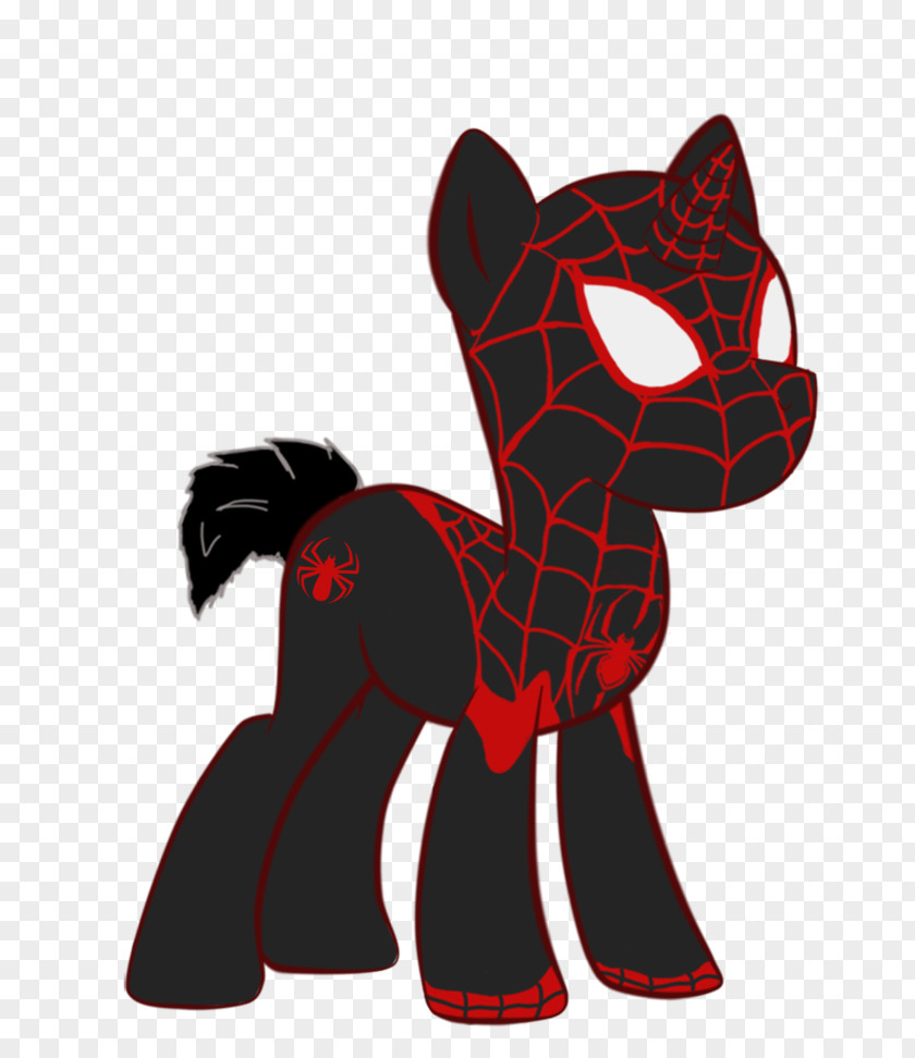 Pony Spider-Man Miles Morales Horse Carnage PNG