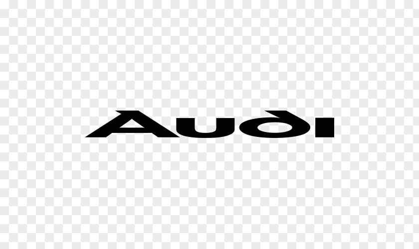 Audi Logo Car Text Banner PNG