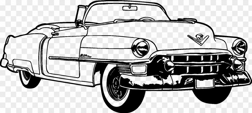 Car Silhouette Cadillac Series 62 Vintage Escalade PNG