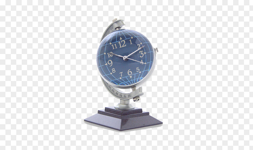 Creative Clock Alarm Globe Dry Cell PNG