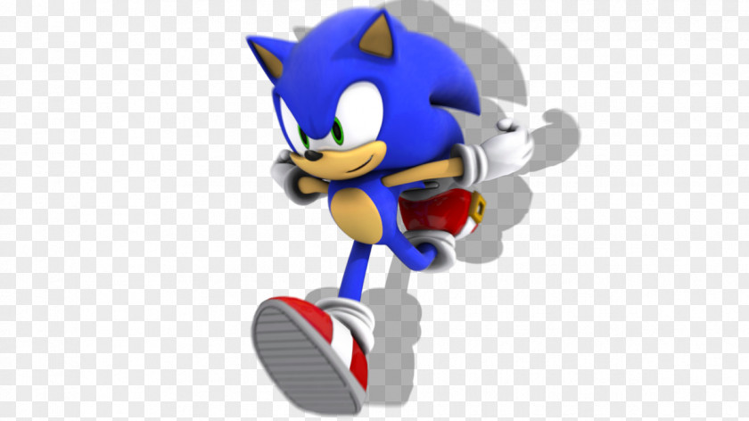 Sonic The Hedgehog 3D Shadow 2 Jump PNG