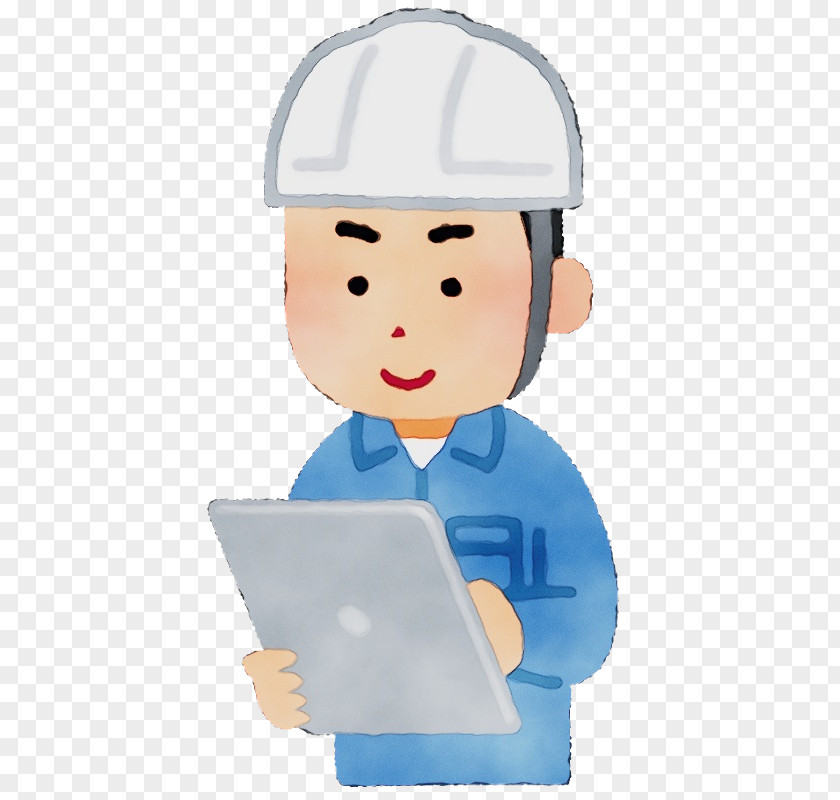 Cartoon Construction Worker Job PNG