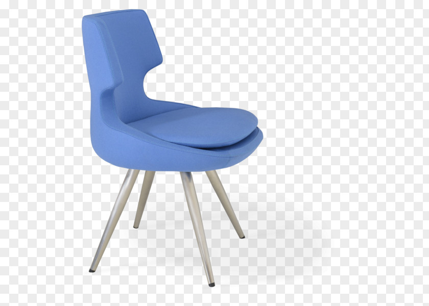 Chair Office & Desk Chairs Blue Swivel Furniture PNG