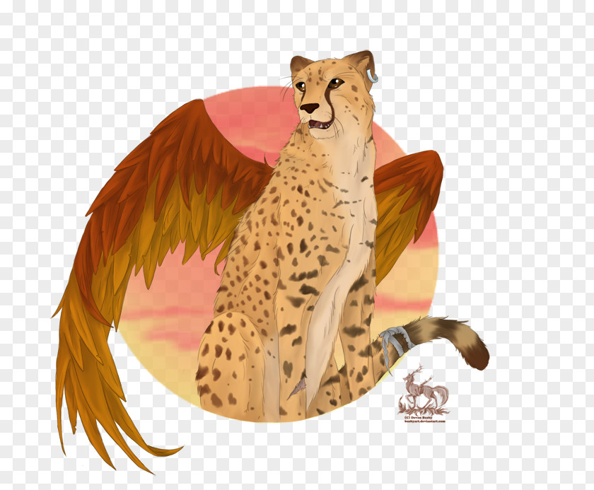 Cheetah Lion Drawing PNG