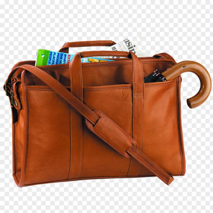 Genuine Leather Briefcase Messenger Bags Laptop PNG