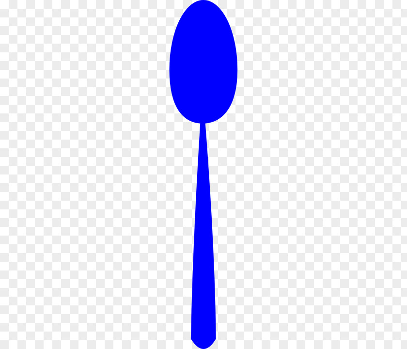 Knife Spoon Cutlery Blue Clip Art PNG