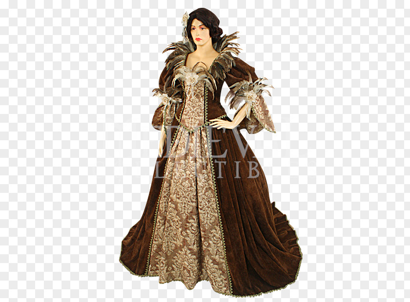 Middle Ages Massa Robe Dress Gown Nobility PNG