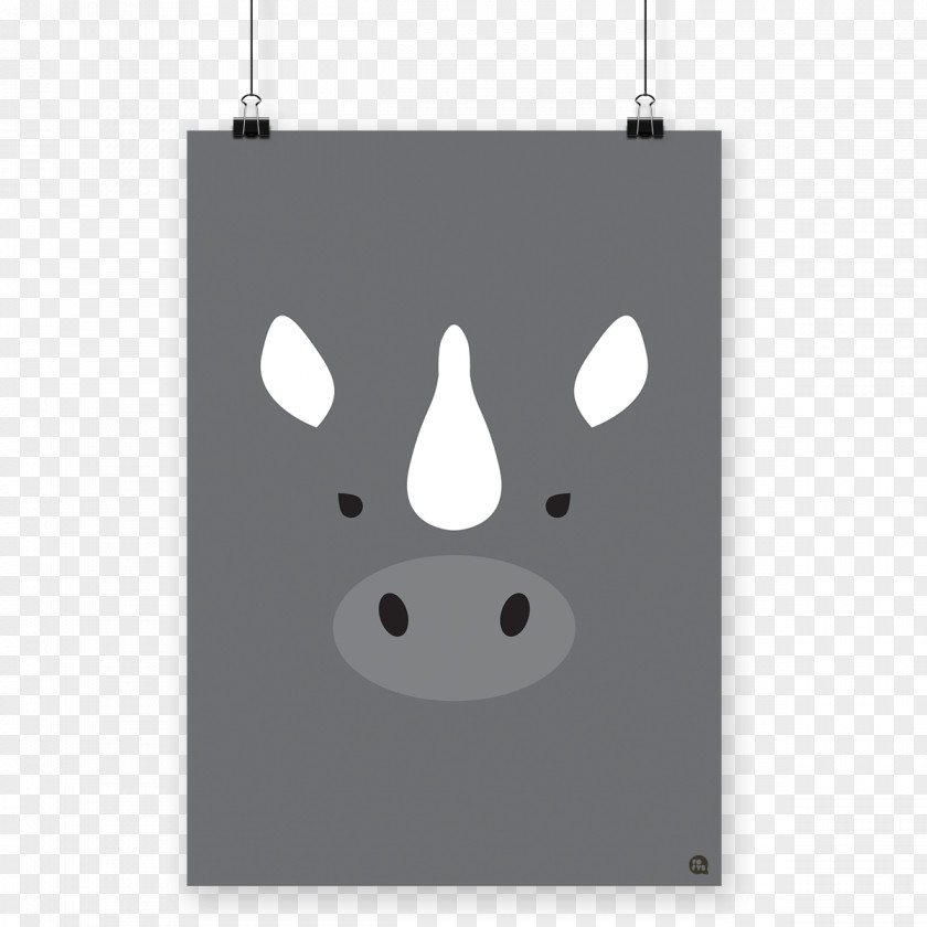 Rinoceronte Mammal Cartoon Rectangle Snout Font PNG