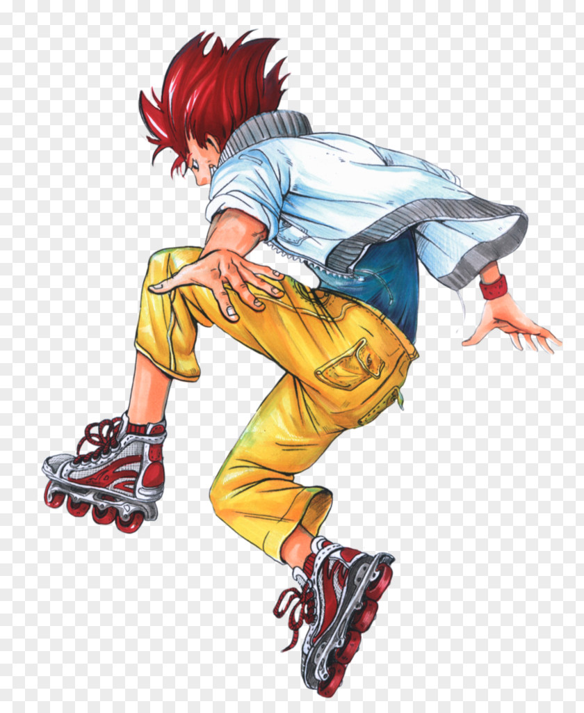 Roller Skater Cartoon Shoe Legendary Creature PNG