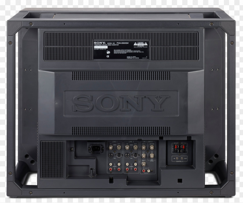 Sony Electronics Trinitron PROFEEL Cathode Ray Tube PNG