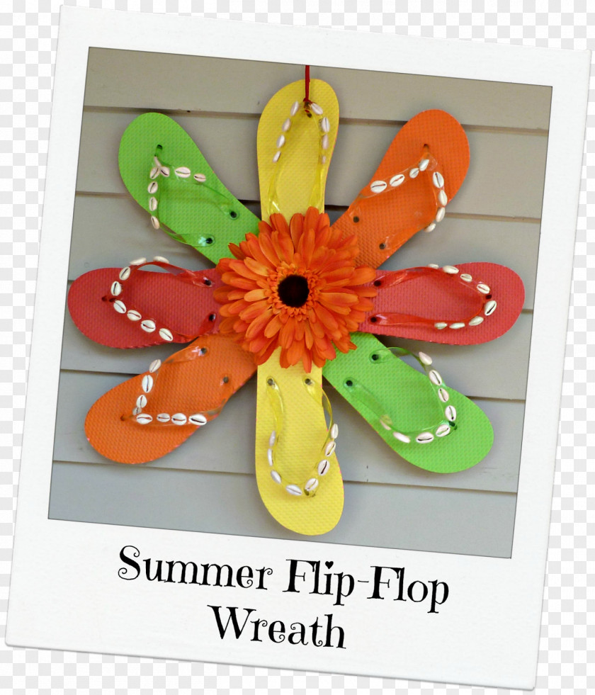 Summer Wreath Paper PNG