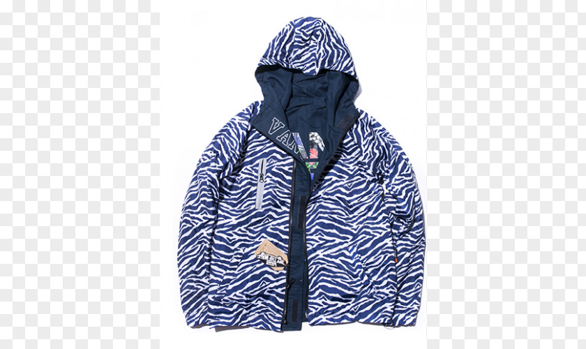 Vans Off The Wall Hoodie Cobalt Blue PNG