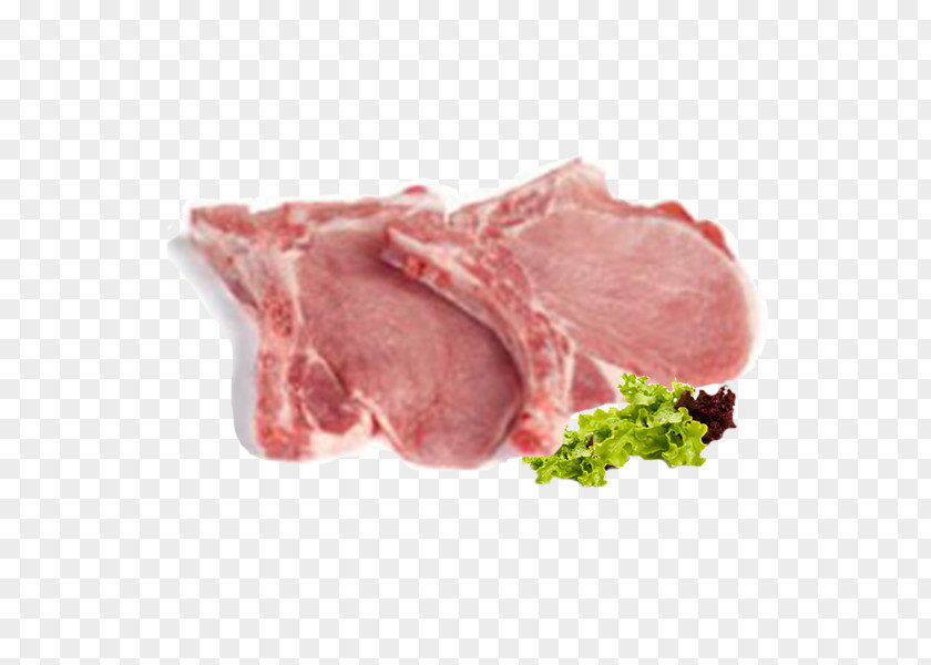 Bacon Domestic Pig Back Ham Meat Chop PNG
