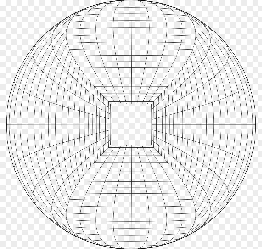Grid Perspective Drawing PNG