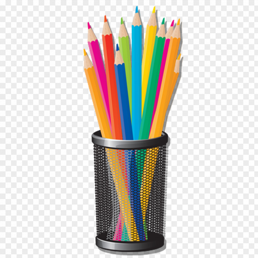 Hand-painted Cartoon Pen Colored Pencil Crayon Clip Art PNG