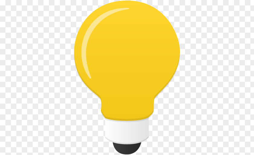 Light Effects Incandescent Bulb Icon Design PNG