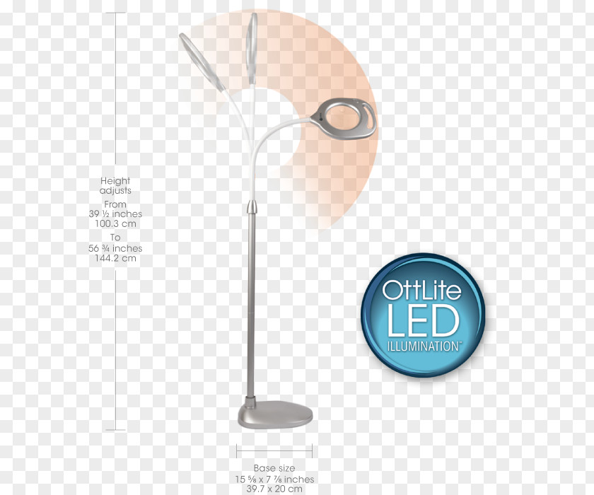 Magnifier Lamp Lighting Table Light-emitting Diode PNG