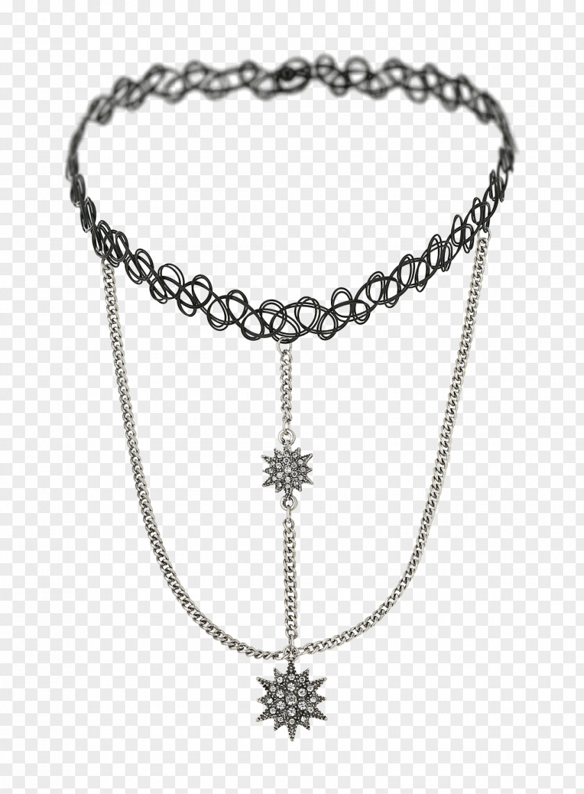 Necklace Jewellery Choker Tattoo PNG