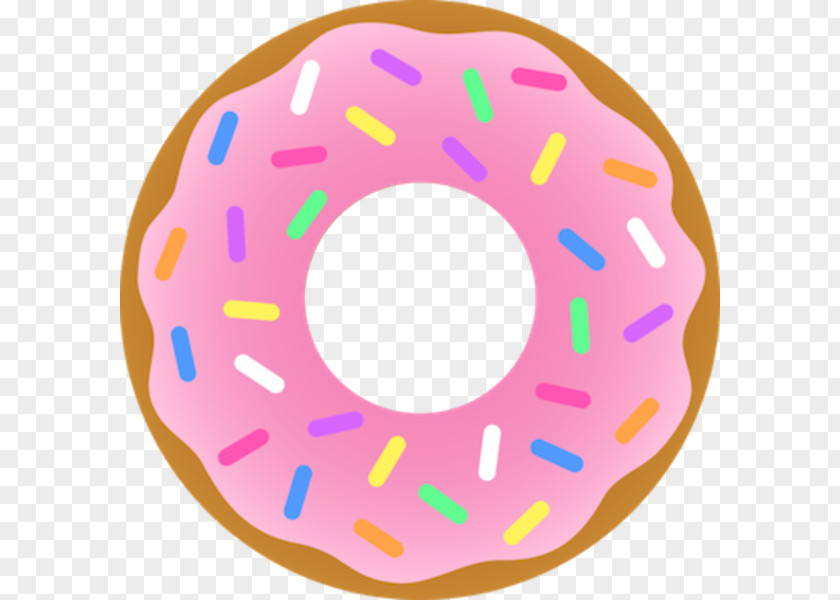 Sprinkles Donuts Coffee And Doughnuts Clip Art PNG