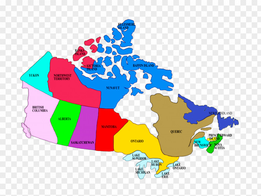 Canada Provinces And Territories Of Map Geography Cartography PNG
