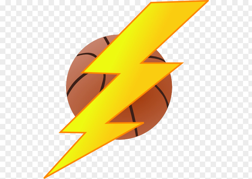 Lightning Oklahoma City Thunder Basketball Clip Art PNG
