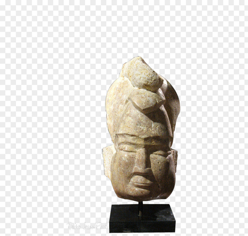 Meditation Stone Carving Sculpture Statue Figurine PNG