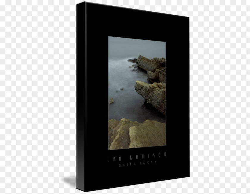 Ocean Rock Picture Frames Stock Photography PNG